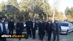 حضور جناب آقای دکتر عبدالهی استاندار محترم البرز در دانشگاه فرهنگیان: 4