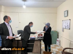 برگزاری مراسم جشن ولادت حضرت فاطمه زهرا (س) و تقدیر از همکاران خانم به مناسبت گرامیداشت روز زن  2