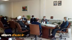دیدار مدیریت امور پردیس های دانشگاه فرهنگیان البرز با مدیرکل محترم آموزش و پرورش البرز 2