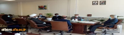 دیدار مدیریت امور پردیس های دانشگاه فرهنگیان البرز با مدیرکل محترم آموزش و پرورش البرز