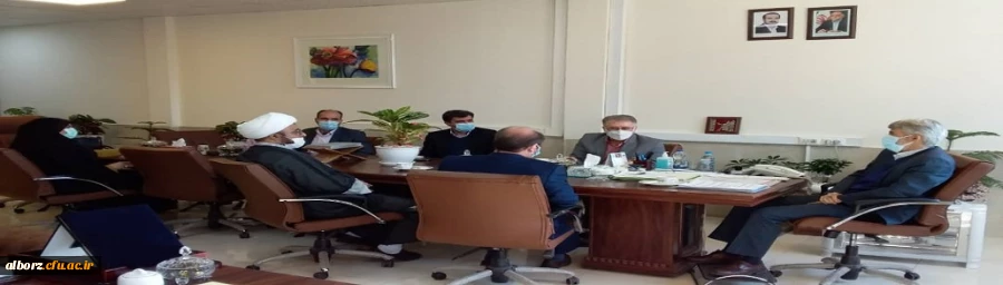 دیدار مدیریت امور پردیس های دانشگاه فرهنگیان البرز با مدیرکل محترم آموزش و پرورش البرز 2