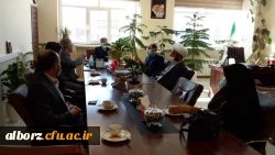 دیدار مدیریت امور پردیس های دانشگاه فرهنگیان البرز با مدیرکل محترم آموزش و پرورش البرز 3