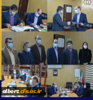 انعقاد تفاهنامه همکاری بین دانشگاه فرهنگیان البرز و هیأت ورزش های همگانی استان البرز 3