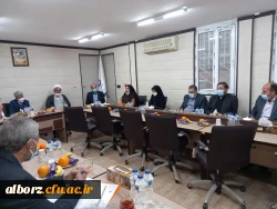 بازدید مدیر کل و شورای معاونین اداره کل آموزش و پرورش استان از دانشگاه فرهنگیان البرز 4