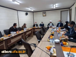 بازدید مدیر کل و شورای معاونین اداره کل آموزش و پرورش استان از دانشگاه فرهنگیان البرز 9