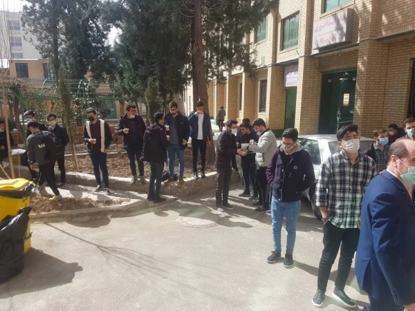 از سرگیری آموزش حضوری کلاس های دانشجویان پردیس های حکیم فردوسی و امیرکبیر البرز 8