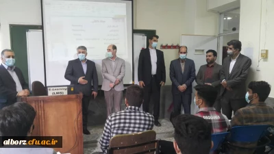 بازدید معاون و مدیر کل نظارت و ارزیابی دانشگاه فرهنگیان از پردیس های دانشگاه فرهنگیان استان البرز