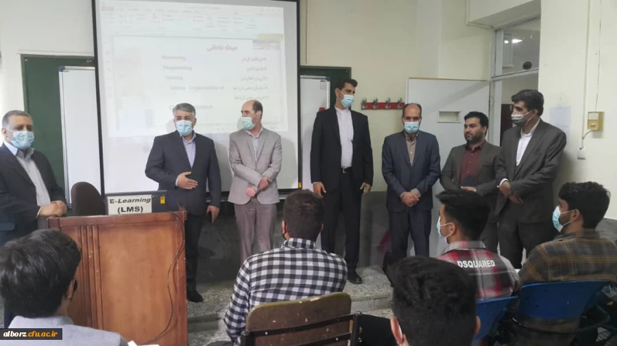 بازدید معاون و مدیر کل نظارت و ارزیابی دانشگاه فرهنگیان از پردیس های دانشگاه فرهنگیان استان البرز 2