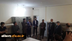 بازدید معاون و مدیر کل نظارت و ارزیابی دانشگاه فرهنگیان از پردیس های دانشگاه فرهنگیان استان البرز 5