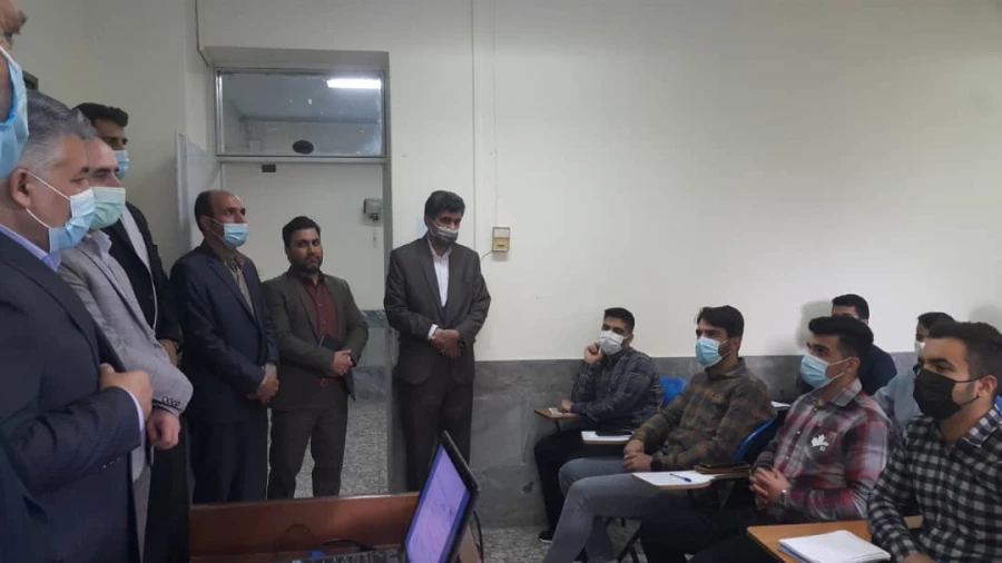 بازدید معاون و مدیر کل نظارت و ارزیابی دانشگاه فرهنگیان از پردیس های دانشگاه فرهنگیان استان البرز 8