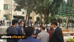 بازدید معاون و مدیر کل نظارت و ارزیابی دانشگاه فرهنگیان از پردیس های دانشگاه فرهنگیان استان البرز 10