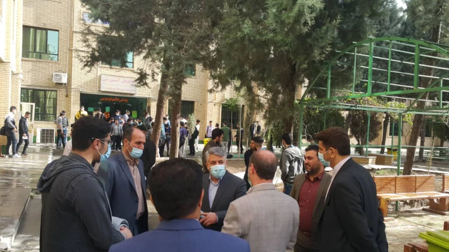 بازدید معاون و مدیر کل نظارت و ارزیابی دانشگاه فرهنگیان از پردیس های دانشگاه فرهنگیان استان البرز 10