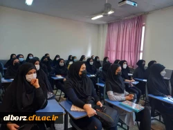 استمرار برگزاری کلاس های حضوری دانشگاه فرهنگیان استان البرز 12