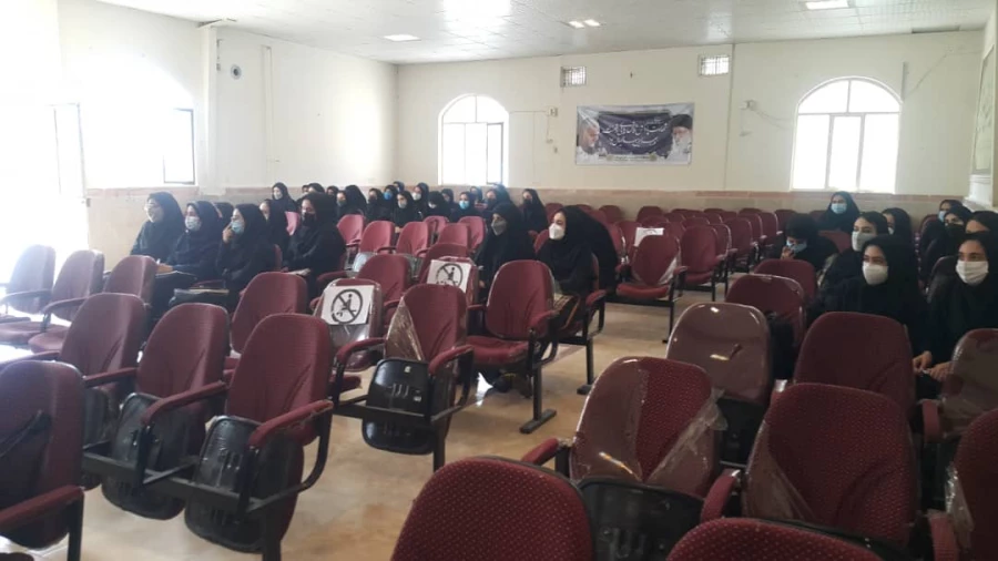 استمرار برگزاری کلاس های حضوری دانشگاه فرهنگیان استان البرز 13