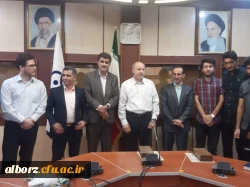 تقدیر از اساتید تاریخ پردیس حکیم فردوسی توسط انجمن دانشجویی رشته تاریخ  4