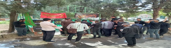 برپایی موکب هیئت دانشجویی قمر بنی هاشم و برگزاری مراسم عزاداری سید و سالار شهیدان  2