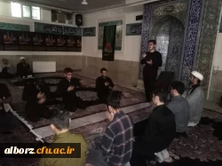 برپایی موکب هیئت دانشجویی قمر بنی هاشم و برگزاری مراسم عزاداری سید و سالار شهیدان  4