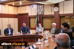 آیین تکریم و معارفه سرپرست مدیریت امور پردیس های استان البرز
 9