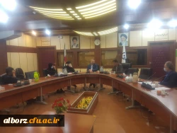 نشست مشترک دانشگاه فرهنگیان البرز با شبکه بهداشت و درمان شهرستان فردیس 3