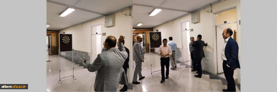مسابقات دارت به مناسبت گرامیداشت هفته تربیت بدنی برگزار گردید. 2