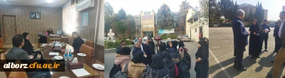 بازدید ریاست محترم دانشگاه از پردیس امیرکبیر