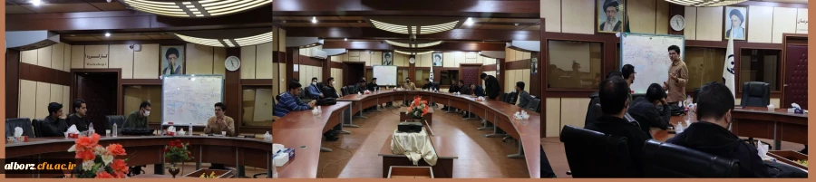 جلسه ی دورهمی با دانشجویان برگزار گردید. 2