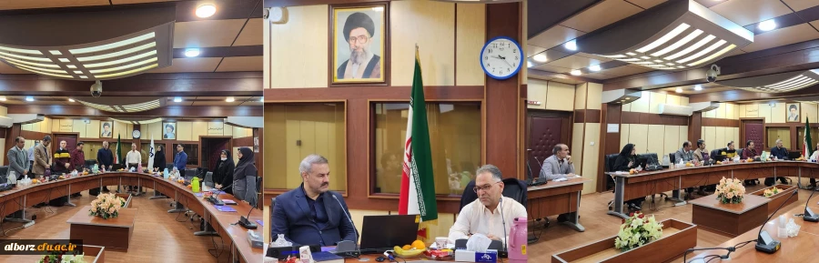 جلسه کارگروه منابع انسانی قطب 1 کشوری  باحضور دکتر دهنوی مدیر کل منابع انسانی سازمان مرکزی دانشگاه فرهنگیان 2