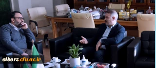 جلسه ای فی مابین دکتر قبادیان رئیس محترم دانشگاه فرهنگیان استان البرز  و دکتر حسن بیگی رئیس محترم دانشگاه خوارزمی البرز و معاونین ایشان