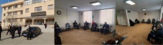 دیدار مسئولین محترم دانشگاه فرهنگیان با حجت الاسلام والمسلمین آقای صفدری امام جمعه محترم شهرستان مهستان و جناب آقای پور روستا ریاست محترم آموزش وپرورش شهرستان هشتگرد و بازدید از ساختمان پیام نور