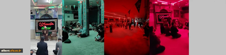 مراسم احیای شب بیست ویکم در نماز خانه پردیس حکیم فردوسی برگزار گردید. 2