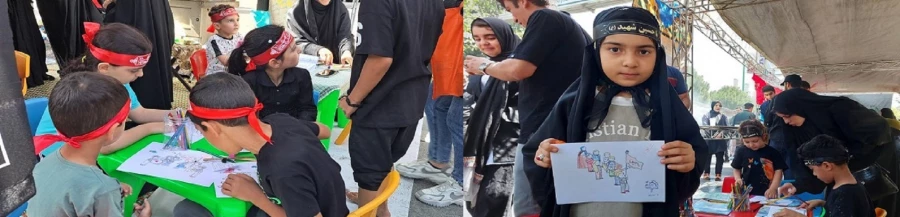 گزارش موکب دانشگاه فرهنگیان البرز در ایام سوگراری سرور و سالار شهیدان آقا ابا عبدالله حسین (ع)  2