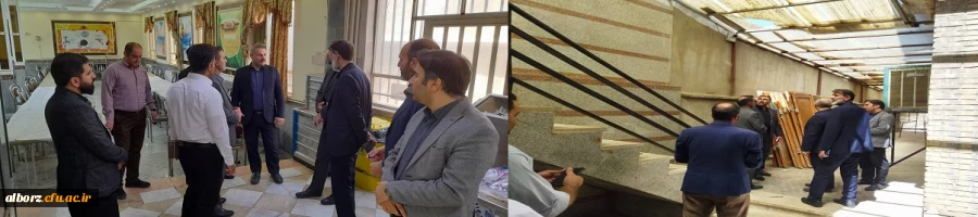 برگزاری جلسه با حضور مدیریت دانشگاه فرهنگیان استان البرز با مسئولین استانی 3