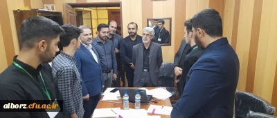 بازدید ریاست دانشگاه فرهنگیان استان البرز و مدیرکل آموزش و پرورش استان البرز