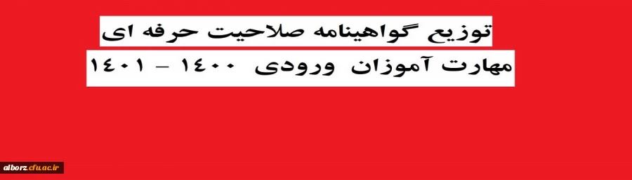  گواهینامه صلاحیت حرفه ای 2