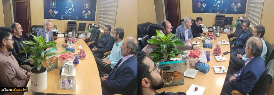 گرامی داشت هفته معلم با حضور مسئول بسیج دانشجویی استان البرز 2