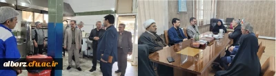 بازدید مروتی معاون برنامه ریزی و توسعه منابع دانشگاه فرهنگیان و ابراهیمی معاون فرهنگی دانشگاه فرهنگیان از پردیس امیر کبیر البرز