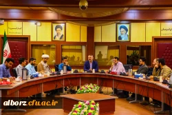 آیین تکریم و معارفه مسئول بسیج دانشجویی دانشگاه فرهنگیان حکیم فردوسی البرز   2