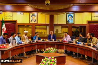 آیین تکریم و معارفه مسئول بسیج دانشجویی دانشگاه فرهنگیان حکیم فردوسی البرز  