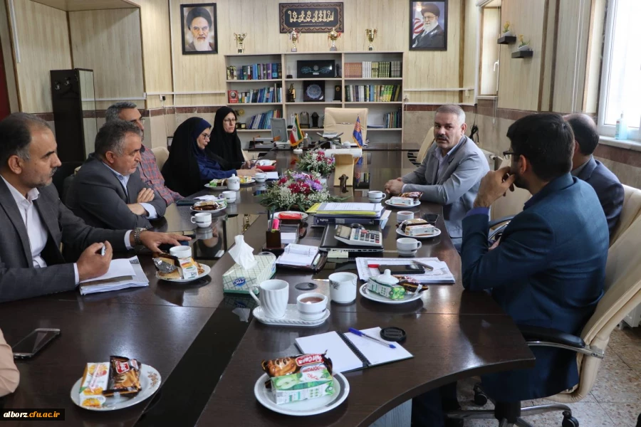 برگزاری جلسه هماهنگی ارزیابی معرفی شدگان چند برابر ظرفیت دانشگاه فرهنگیان البرز 2