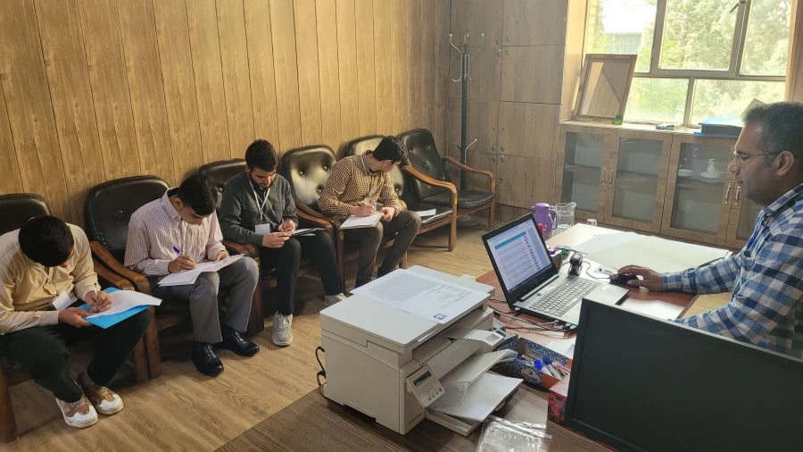 اولین روز فرایند ارزیابی حرفه ای شایستگی های داوطلبان ورود به دانشگاه فرهنگیان استان البرز 2