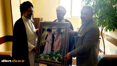 دیدار مسئولین دانشگاه فرهنگیان با امام جمعه شهرستان فردیس