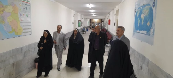 بازدید مسئولین امور اداری سازمان مرکزی از دانشگاه فرهنگیان استان البرز 4