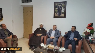 دیدار مسئولین دانشگاه فرهنگیان با فرماندار فردیس