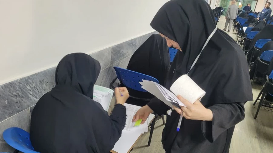 برگزاری «آزمون جامع» مهارت آموزان دانشگاه فرهنگیان استان البرز 4
