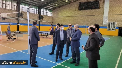 بازدید بازرسان دیوان محاسبات استان البرز از پردیس حکیم فردوسی