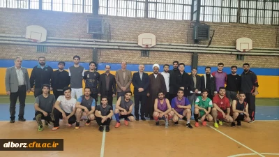 برگزاری سومین دوره لیگ فوتسال دانشجویان دانشگاه فرهنگیان