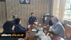 بازدید حوزه نظارت و ارزیابی دانشگاه فرهنگیان از پردیس های استان البرز  2