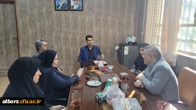 بازدید حوزه نظارت و ارزیابی دانشگاه فرهنگیان از پردیس های استان البرز 