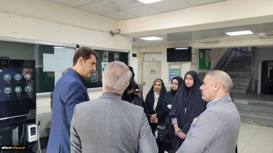 بازدید حوزه نظارت و ارزیابی دانشگاه فرهنگیان از پردیس های استان البرز  3