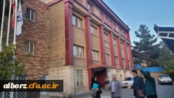 بازدید حوزه نظارت و ارزیابی دانشگاه فرهنگیان از پردیس های استان البرز  7